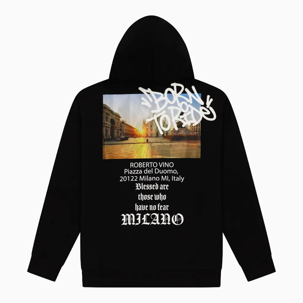 Sudadera con Capucha "Burning Cards" para Hombre