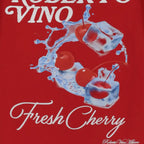 T-shirt col rond Fresh Cherry pour homme