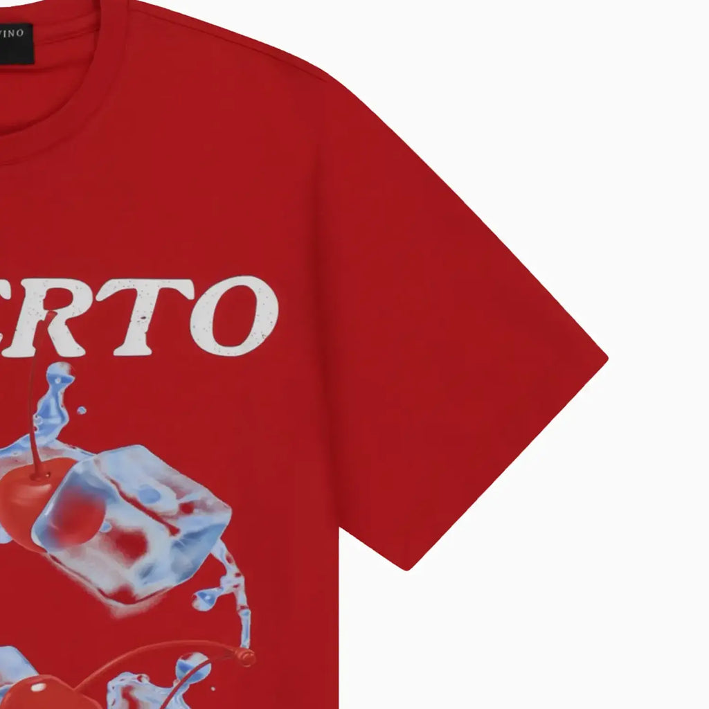 T-shirt col rond Fresh Cherry pour homme