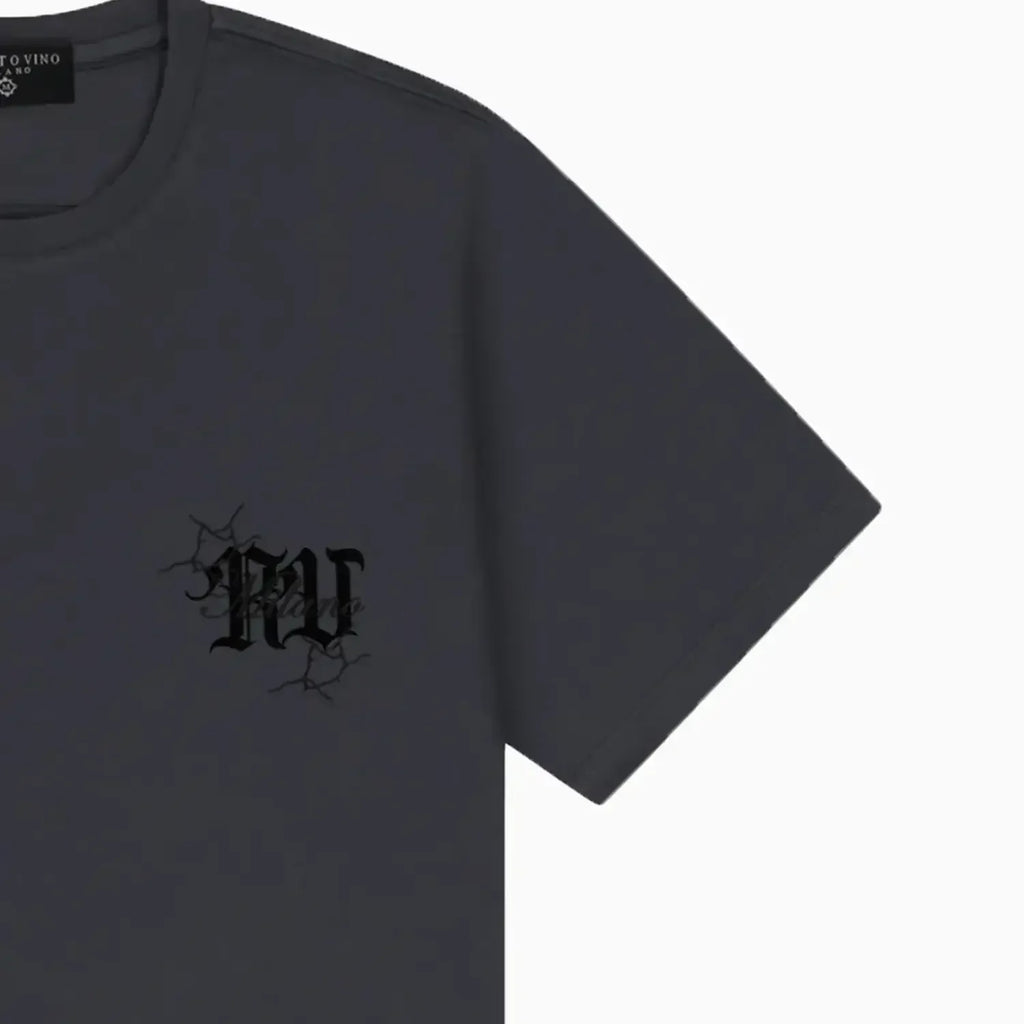 Camiseta de cuello redondo RV Cracks para hombre