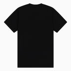 Camiseta de cuello redondo con estampado frontal RV para hombre