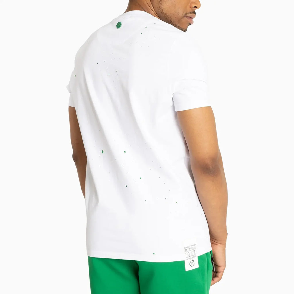 Conjunto de camiseta y shorts esenciales slim fit RV delanteros para hombre