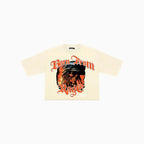 T-shirt homme à épaules tombantes avec strass