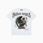 T-shirt clouté « Ange déchu » pour homme