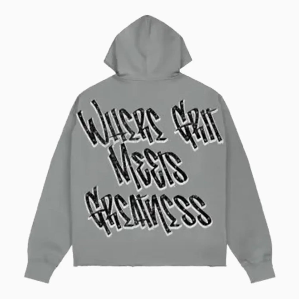 Sweat à capuche oversize en molleton sans limites pour homme