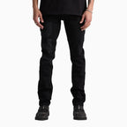 Pantalón de mezclilla delgado Bryant negro con logo para hombre