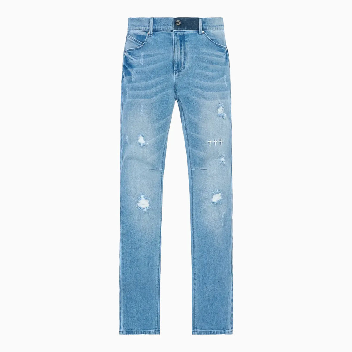 Pantalón de mezclilla para hombre, corte skinny Bryant Cross Triad