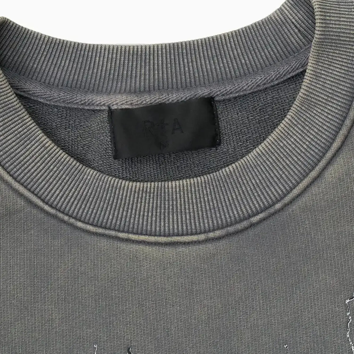Sudadera Charles con logotipo agrietado para hombre
