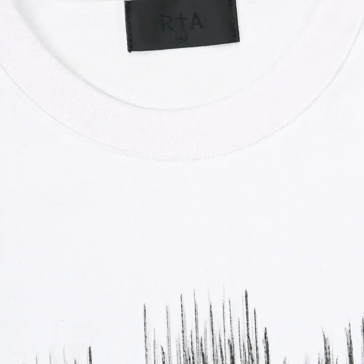 Camiseta con cuello redondo para hombre con monograma grabado Colin