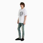 Camiseta con cuello redondo para hombre con monograma grabado Colin