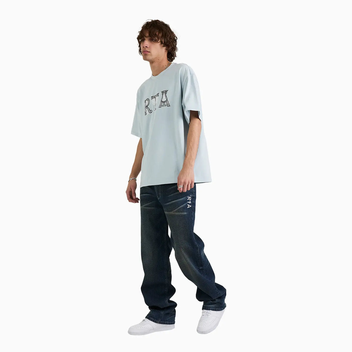 Camiseta Colin con logo iluminado para hombre