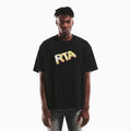 T-shirt Oversize Homme Colin Noir Paiement Comptant Uniquement