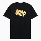 T-shirt Oversize Homme Colin Noir Paiement Comptant Uniquement