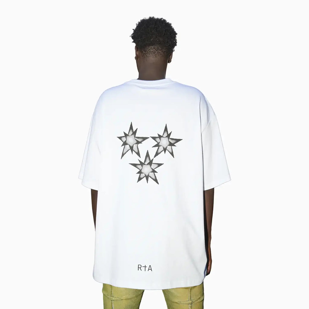 T-shirt surtaillé à manches courtes Colin pour homme