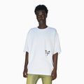 T-shirt surtaillé à manches courtes Colin pour homme