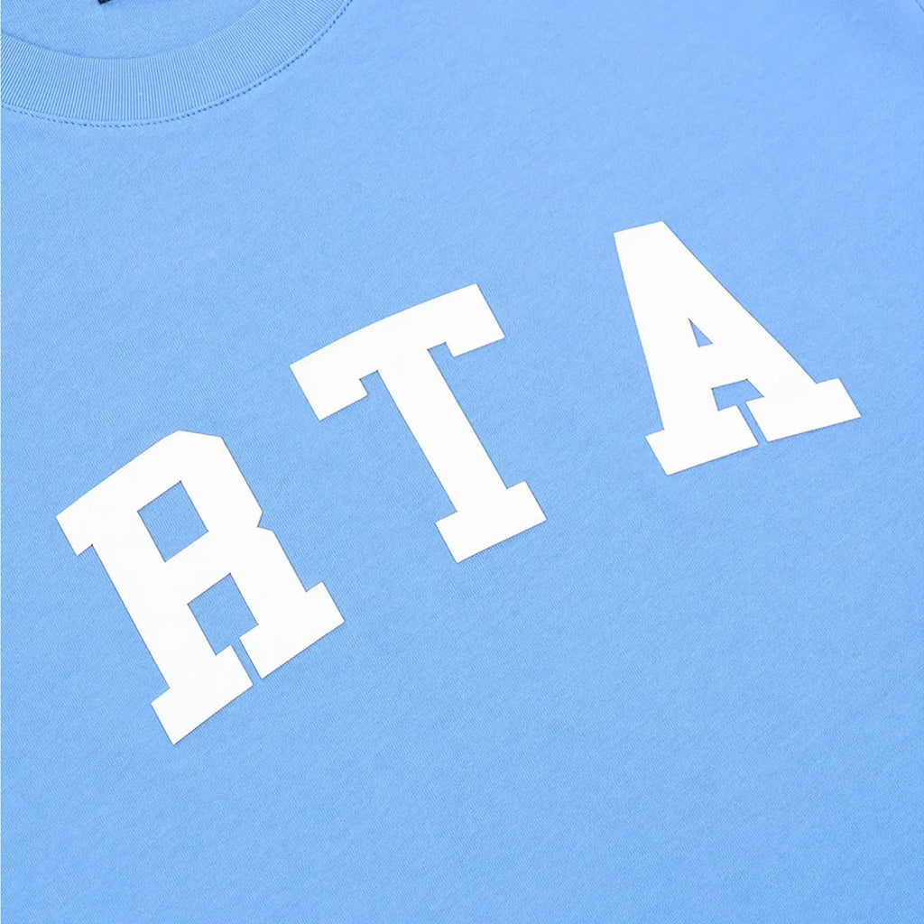 Camiseta Liam azul universitario para hombre