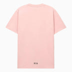 Camiseta Liam con Logo de Serpiente en Rosa Rubor para Hombre