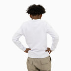 Sudadera de cuello redondo para niños con diseño Kid's Focus