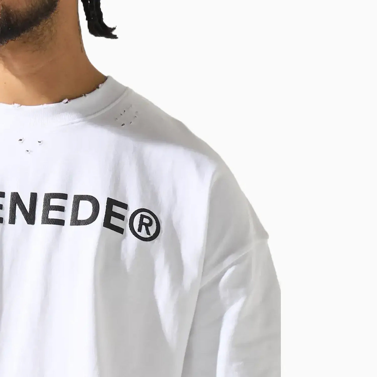 Camiseta de manga corta con logo clásico para hombre