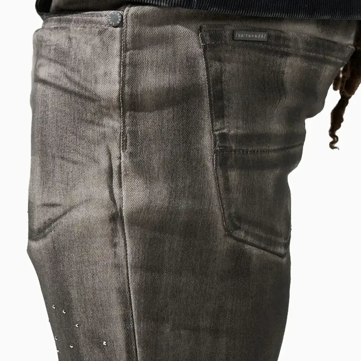 Pantalón de mezclilla pitillo Cosmos para hombre