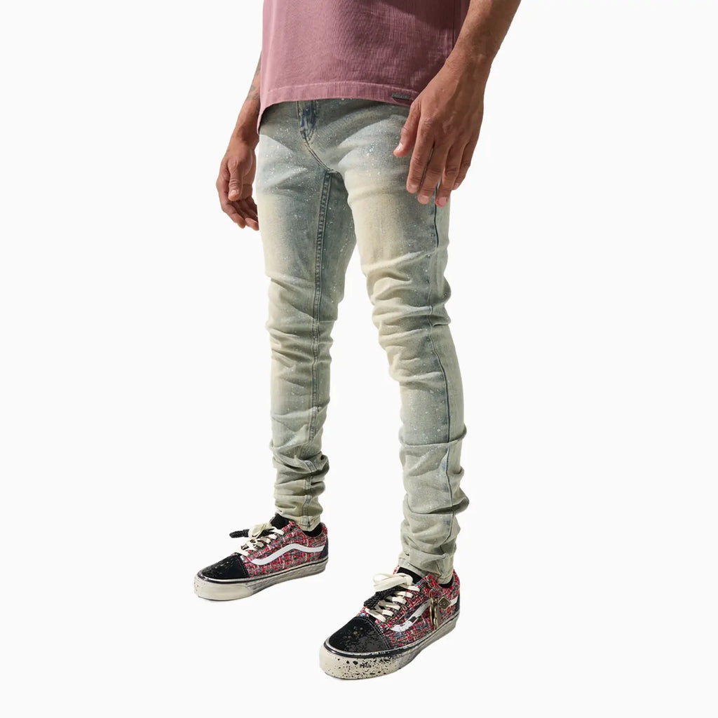 Pantalón Vaquero de Perlas para Hombre