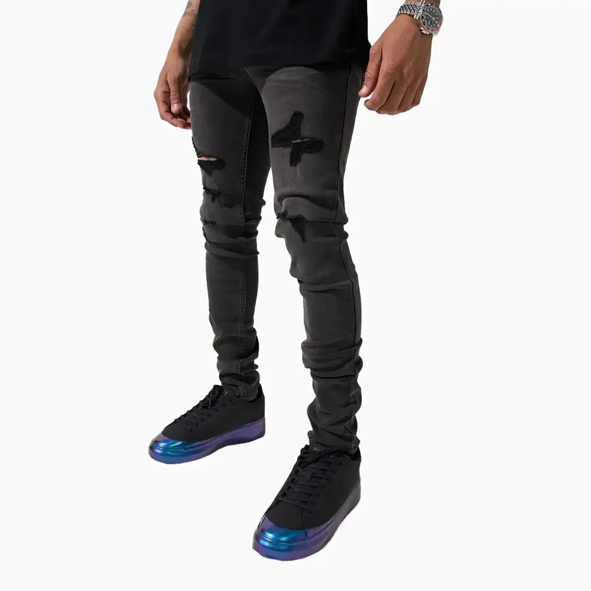 Pantalón de mezclilla skinny Shadow 33 para hombre
