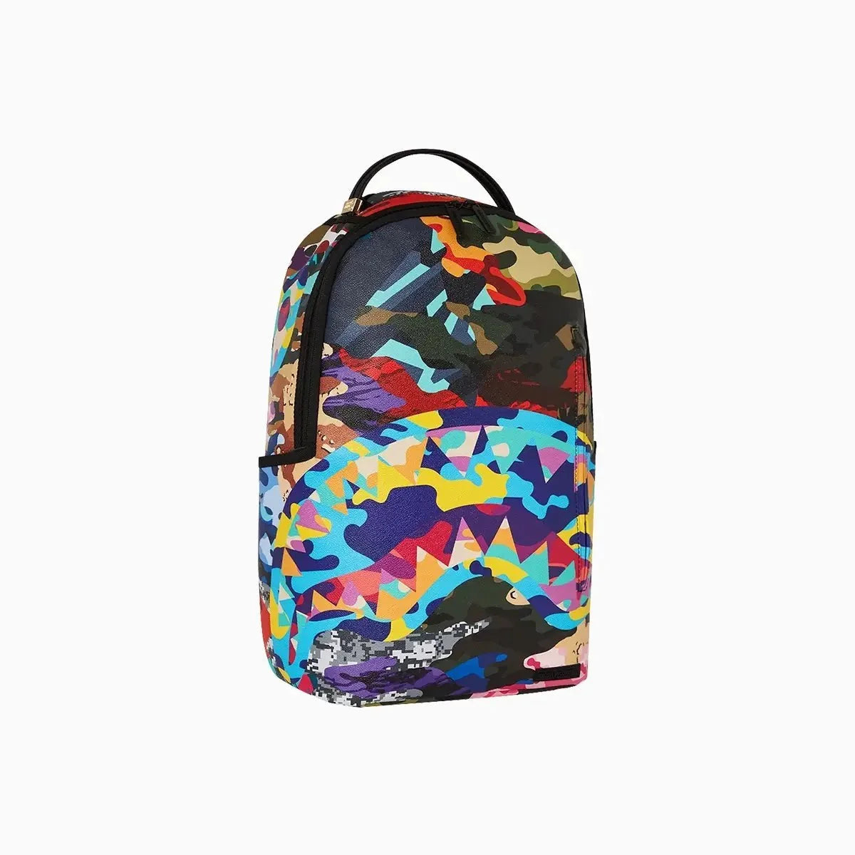 Sac à dos camouflage avec motif "Sliced And Diced"