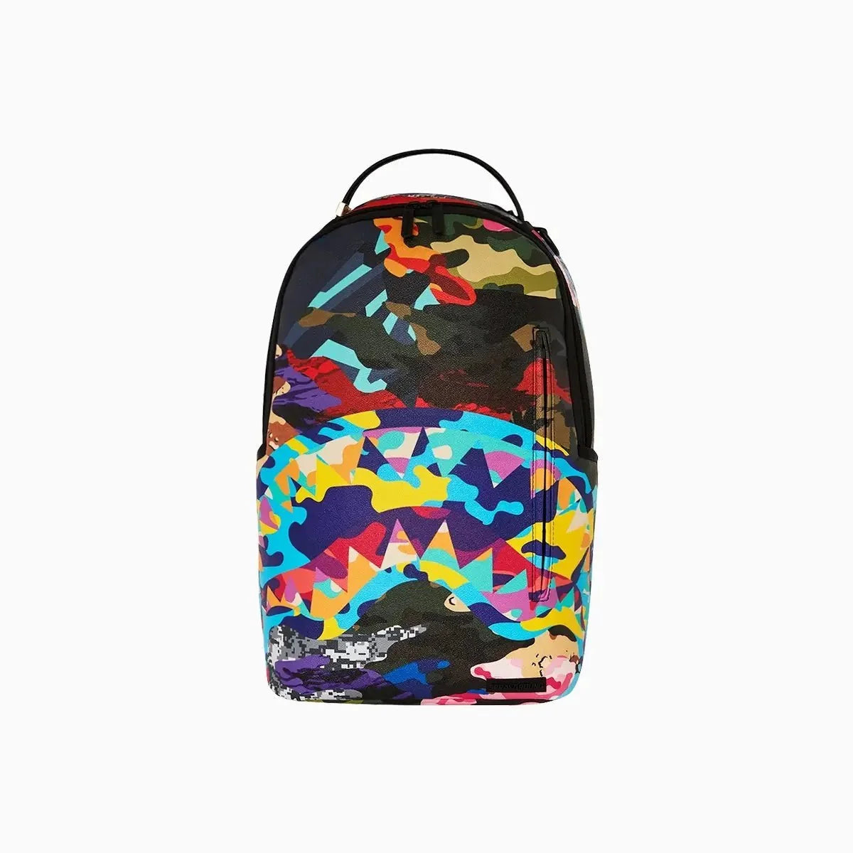 Sac à dos camouflage avec motif "Sliced And Diced"