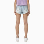 Conjunto de camiseta y shorts con pedrería para mujer
