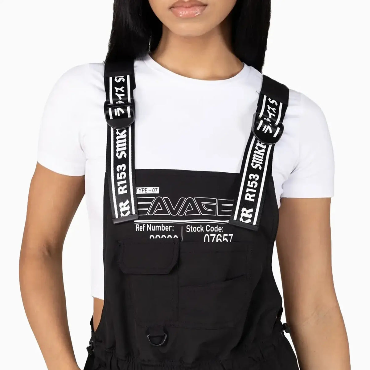 Peto cortavientos utilitario para mujer