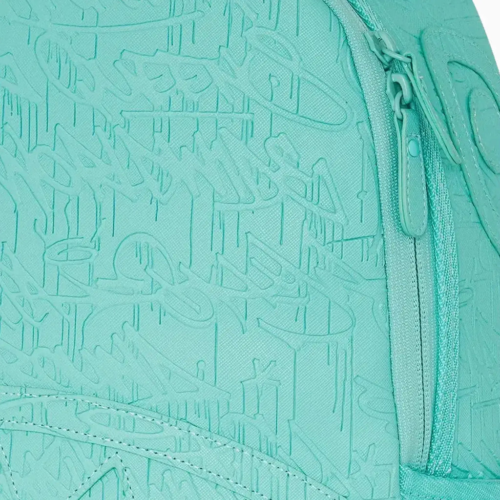 Mochila Aqua Grabado con Relieve Graffiti