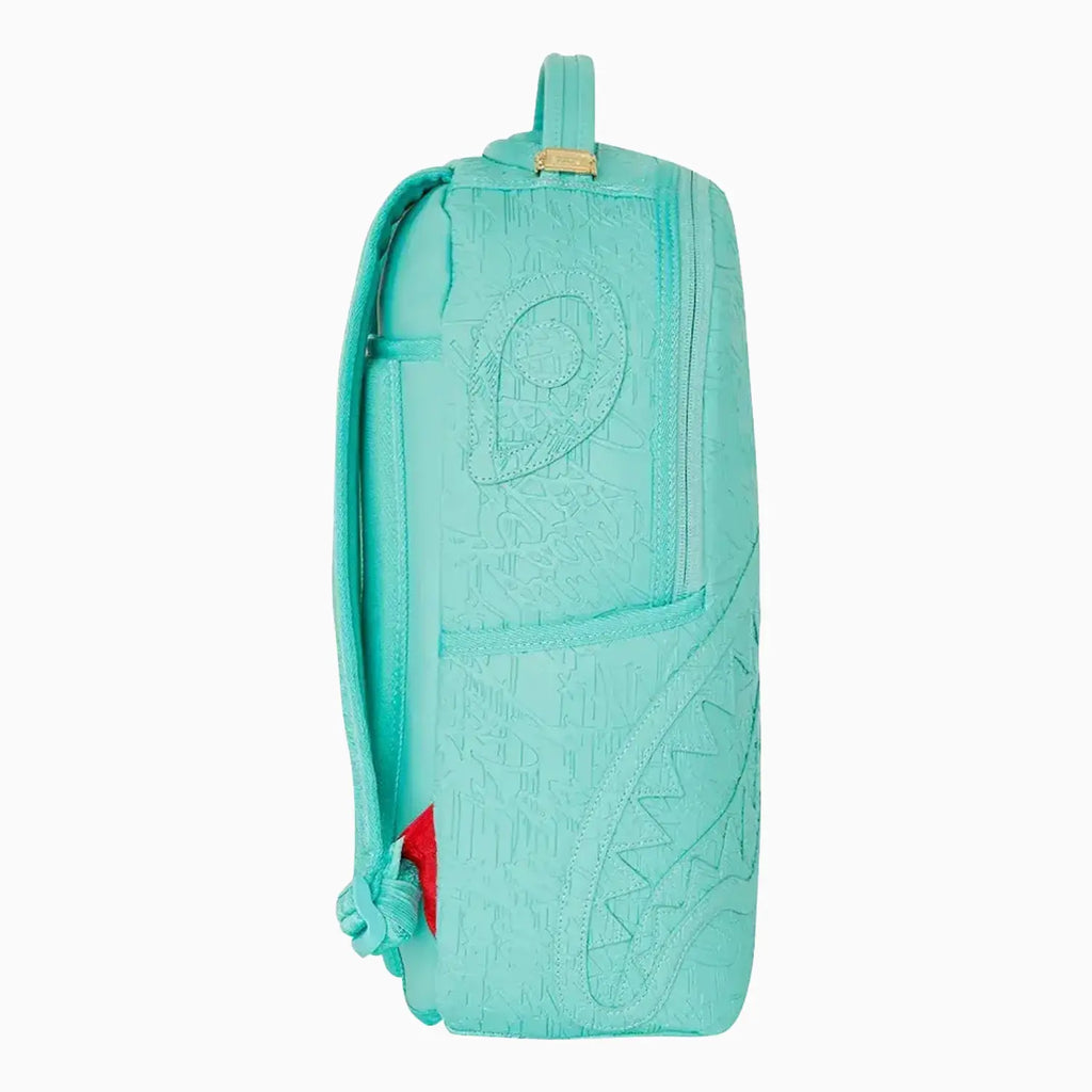 Mochila Aqua Grabado con Relieve Graffiti
