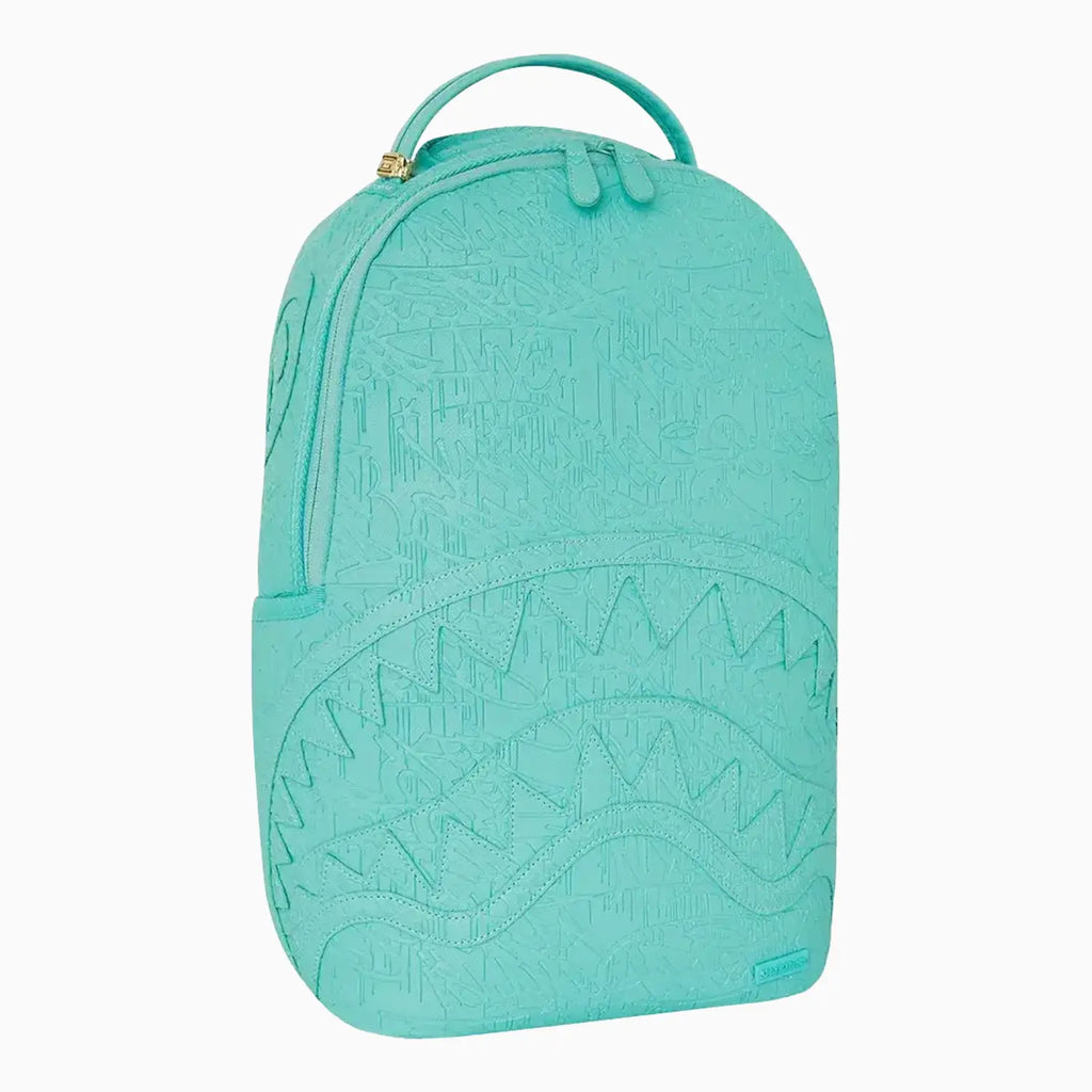 Mochila Aqua Grabado con Relieve Graffiti