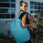 Mochila Aqua Grabado con Relieve Graffiti