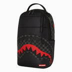Sac à dos matelassé noir à carreaux
