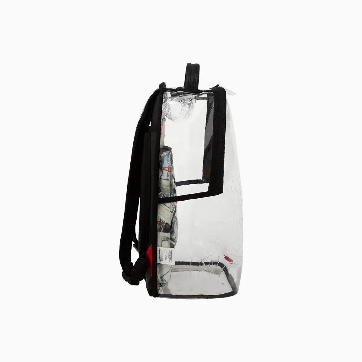 Sac à dos transparent - Mangeur d'argent
