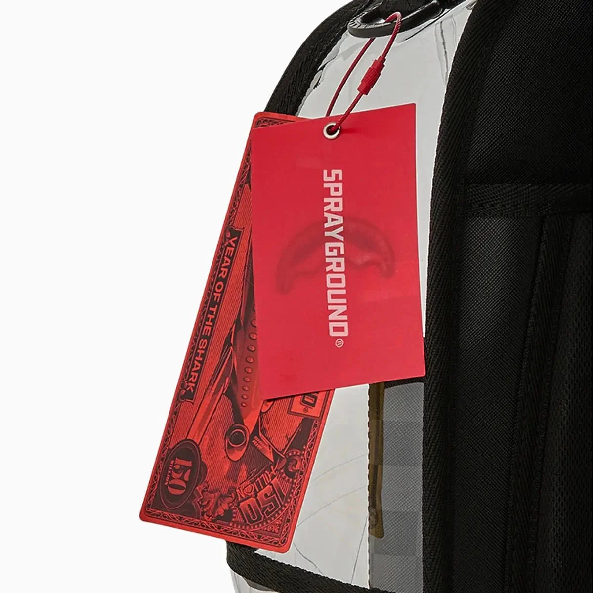 Clear Dlx Backpack Checked Out
