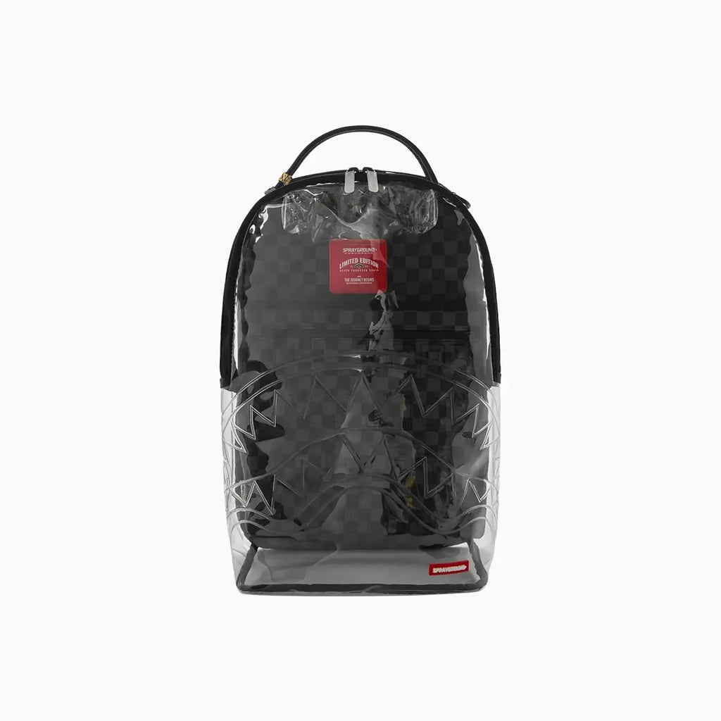 Clear Dlx Backpack Checked Out