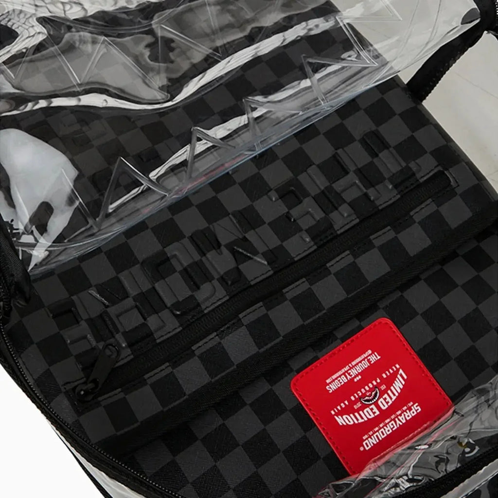 Clear Dlx Backpack Checked Out