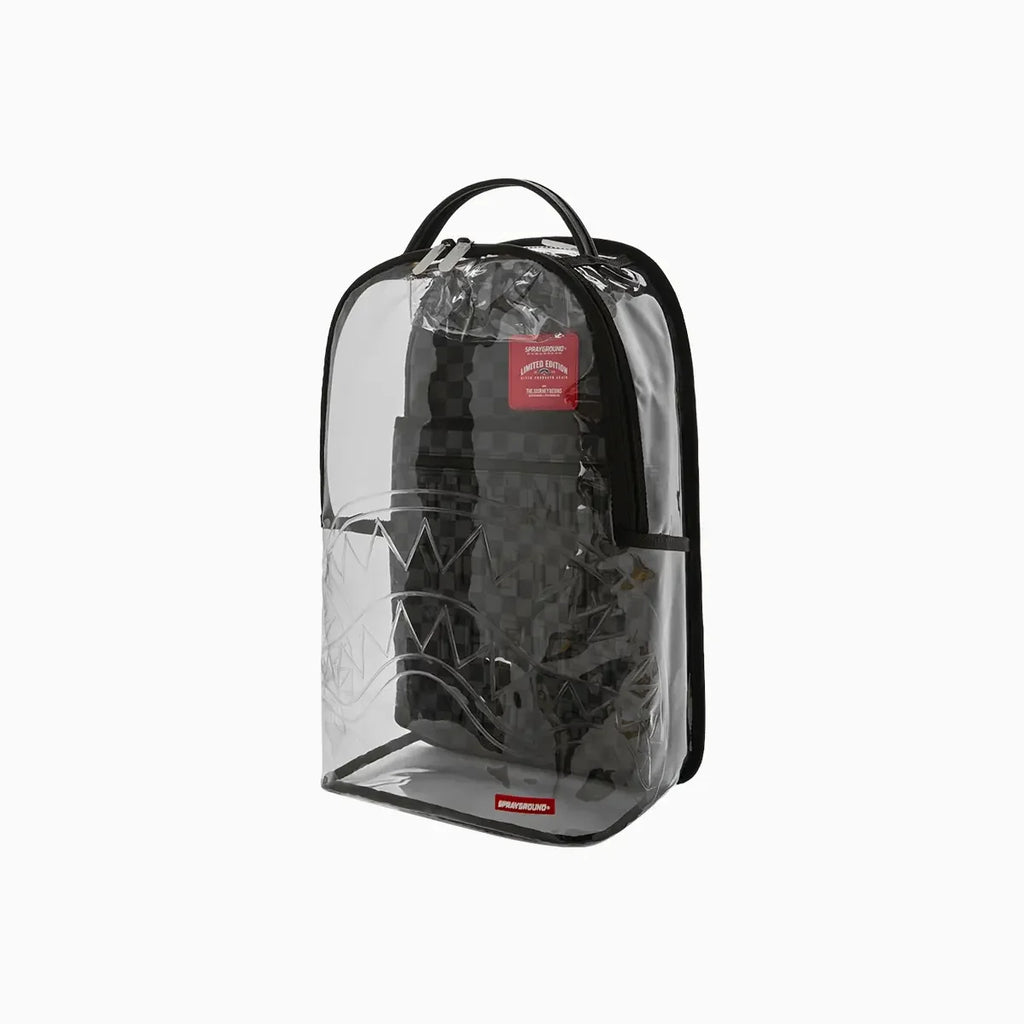 Clear Dlx Backpack Checked Out