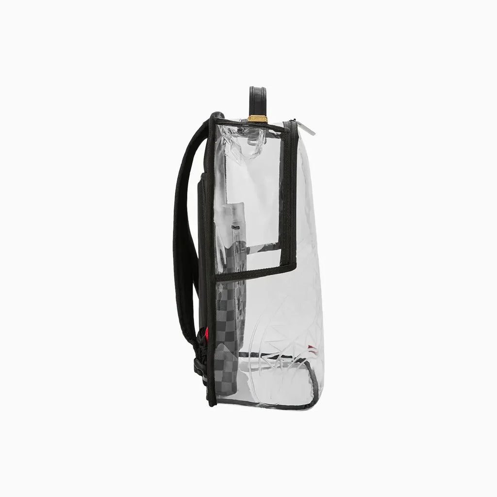 Clear Dlx Backpack Checked Out