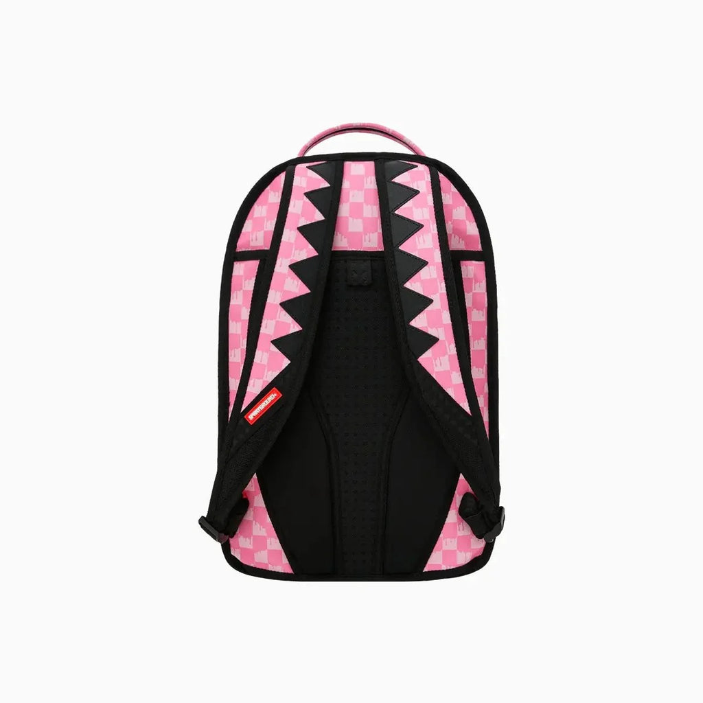 Sac à dos transparent Dlx : Rose dégoulinant, retiré du stock.