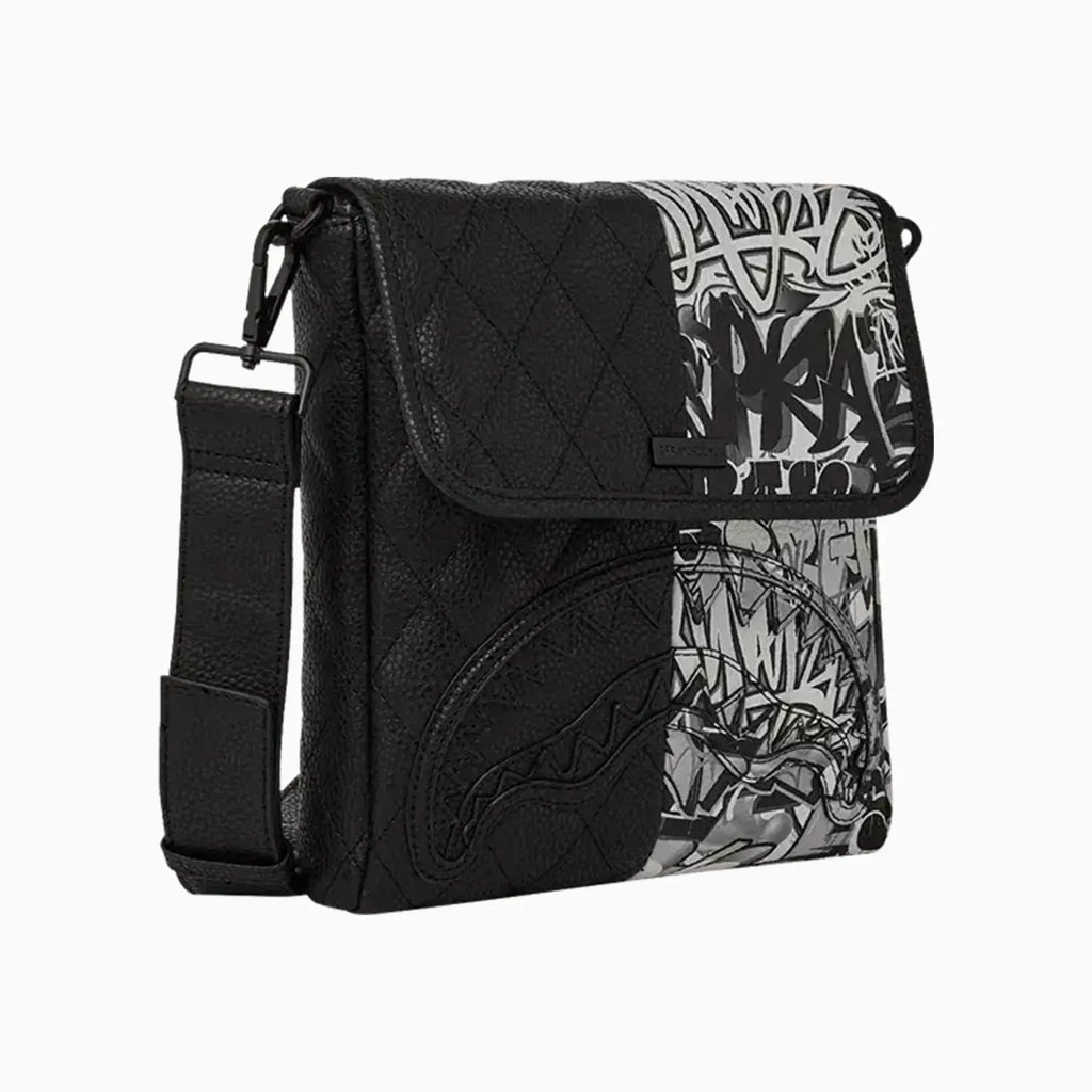Dark Wave Messenger Bag