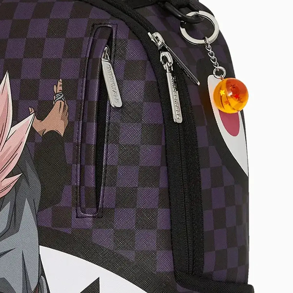 Sac à dos DBZ Super Saiyan Rosé Goku Black Purple Dlxsv