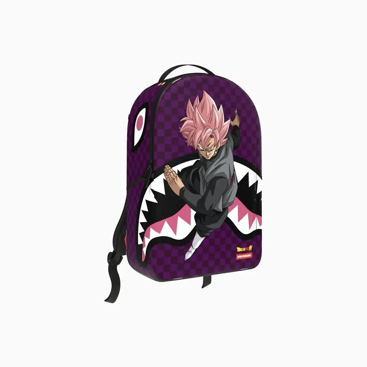 DBZ Super Saiyan Rose Goku Black Purple Dlxsv Backpack
