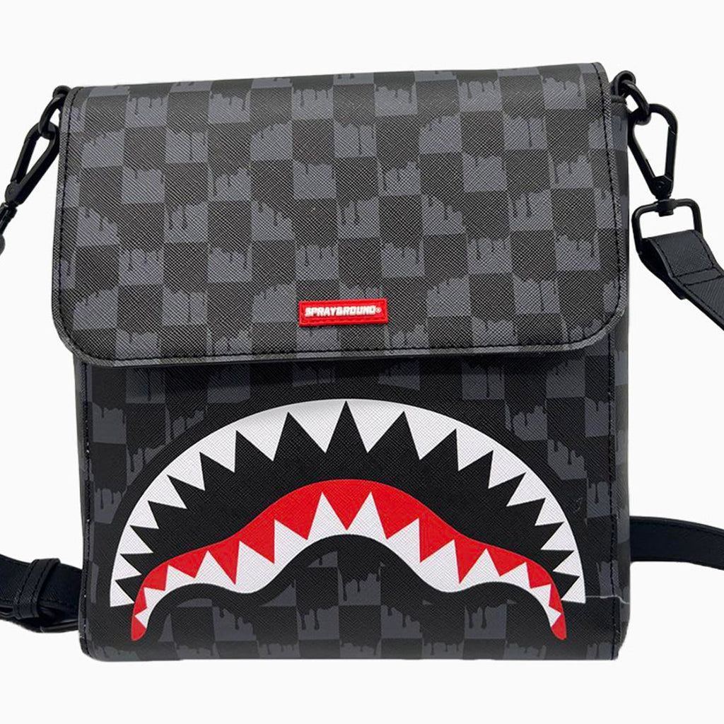 Sac bandoulière Drip Check Shark Messenger