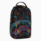 Mochila DLX con dragones bordados