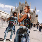 Bolso bandolera "Savvy" con dragones bordados