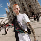 Bolso bandolera "Savvy" con dragones bordados