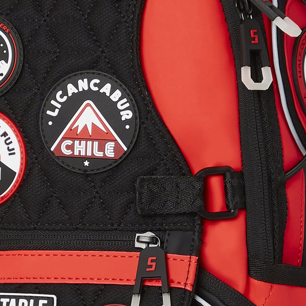 Sac à dos d'expédition rouge